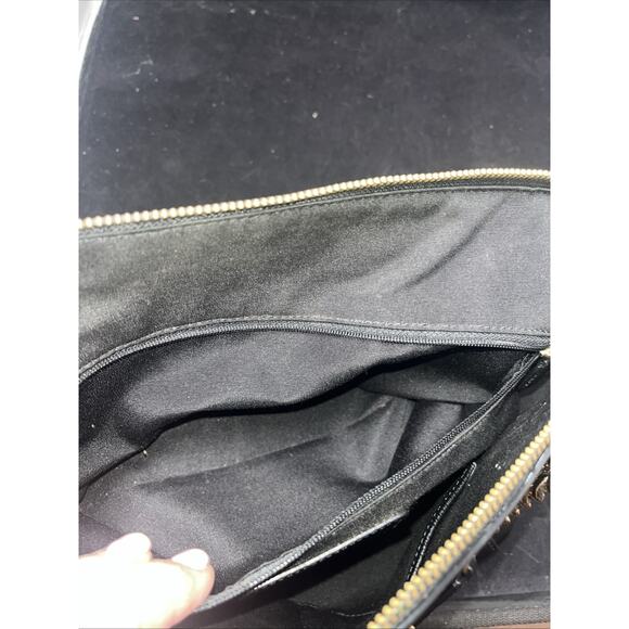 Coach AVA CROSSGRAIN 87401 Black Bag Tote Handbag EUC - Picture 14 of 15